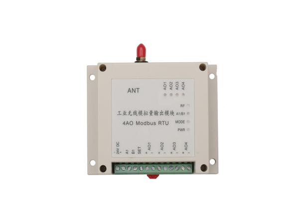 Buy Wireless Analog Output Module 4 Channels 4-20mA Signal Wireless Modbus RTU at wholesale prices