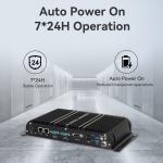 Dual LAN Dual COM Fanless PC With DDR4 32G Intel Celeron J4125 J6412 Mini PC