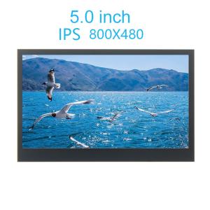 Quality 800*480 Raspberry Pi Module 5.0 Inch IPS TFT DSI Multi Touch Lcd Display Module for sale