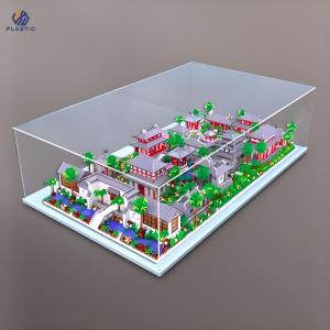 Transparent Acrylic Display Boxes For Collectibles , Showcase Acrylic Box