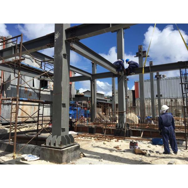 Q345B Steel Framed Structures For Workshop - BS GB / AWS Welding Standard