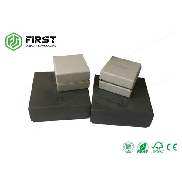 Custom Printed Glossy Finishing Luxury Rigid High End Cardboard Packaging Gift Boxes