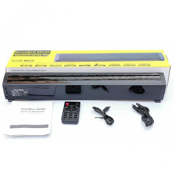 Sleek Design 2.0 Channel Mini Soundbar TF Input Bluetooth PC Soundbar