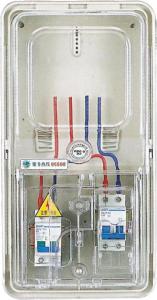 Quality 2000V / Min Insulation Power Meter Box Fire Retardant Glass Fiber Material for sale