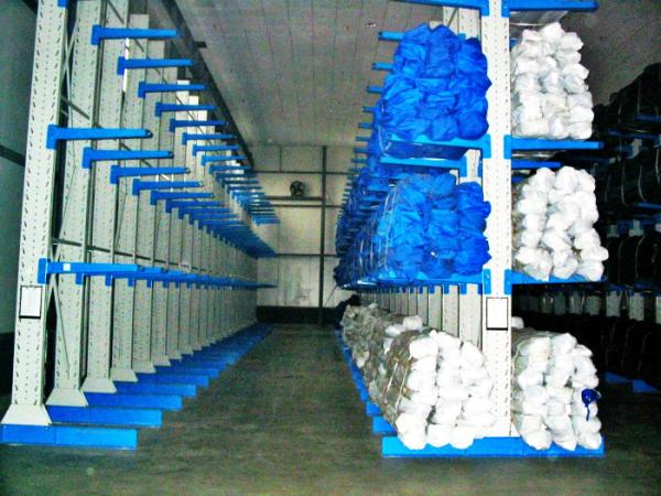 Buy Long Span Cantilever Storage Racks , Single / Double Sided High Density Racking System at wholesale prices