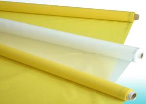 Quality Polyester Silk Screen Printing Mesh / Polyester Mesh Fabric Plain Weave Type for sale