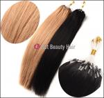 Silky Straight Custom Human Hair Wigs 100 Remy Human Micro Ring Indian Remy Hair