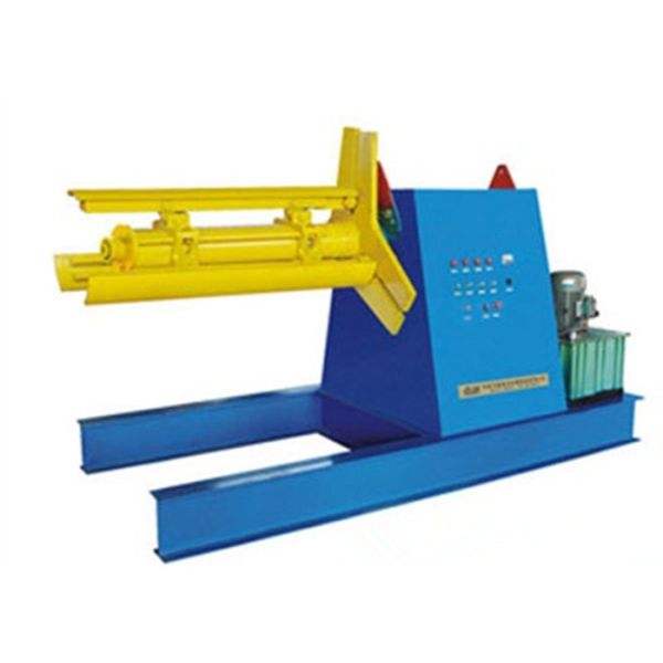 Computer Control Roll Forming Production Line 1.5KW Hydraulic Uncoiler Machine