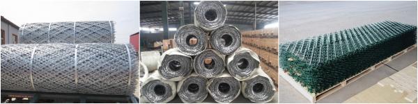 Hot dipped galvanized welded razor blade wire mesh fence