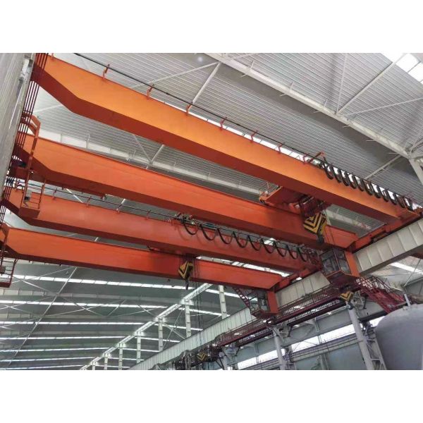 Safety 15M span Double Girder Overhead Crane 15 Ton Bridge Crane For Warehouse