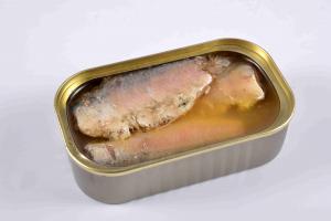 Quality Delicious Canned Sardine Fish Ambient Temperature Storage 3 Years Shelf Life for sale