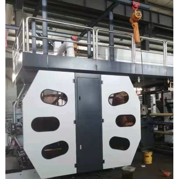 High Speed Flexo Printer for Paper, Plastic Film, Non-woven Fabric# Printing Width 600-2000mm 8-Color Flexo Printer