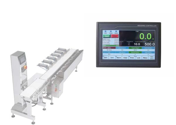 Buy HMI Conveyor Checkweigher Indicator Controller , Digital Weighing Instrument Indicator at wholesale prices