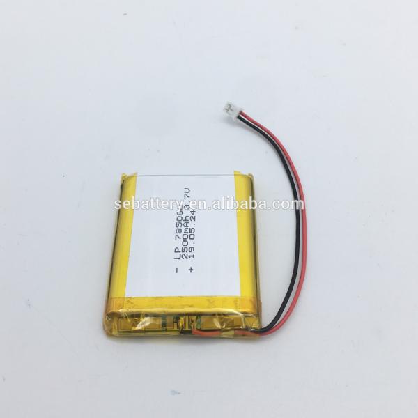 SUN EASE CE and ROHS rechargeable lithium ion polymer battery pack 3.7 v 785060 2500mAh