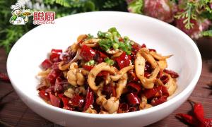 China Delicious BBQ Frozen Meat Spicy Cooked Nutritious Sauteed Squid on sale