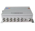 6 Strings Solar PV Combiner Box 1000VDC 6 input 1 output Combination Lock Box