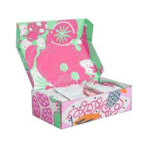 Embossing Printing Cardboard Toy Box Rectangular Shape Recycled Materials
