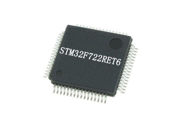 Buy ICs Chip STM32F722RET6 ARM Cortex-M7 Microcontroller IC 64-LQFP Package at wholesale prices