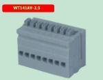 WT142R-5.08/7.62 spring type terminal block pcb spring terminal block factory