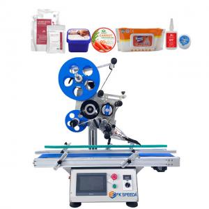 China Flat Top Side Surface Label Applicator with High Precision Thickness 0.2-5mm Automatic on sale