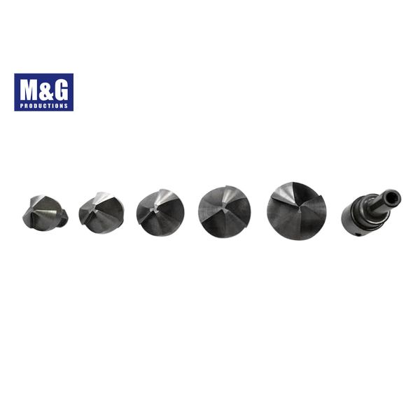 HSS CO Countersink Drill Bit Woodworking Countersink Bits With Weldon Shank