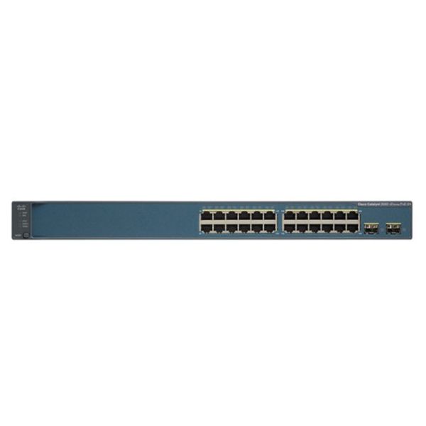 10/100Mbps Cisco 24 Port POE Network Switch Catalyst 3560V2 WS-C3560V2-24PS-S