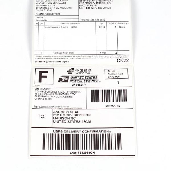 4X6 Inch 220PCS Blank Thermal Labels , Blank Barcode Label Rolls