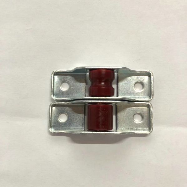 Sliding Window POM Material U Groove Nylon Roller Wheel with Stainless Steel Frame