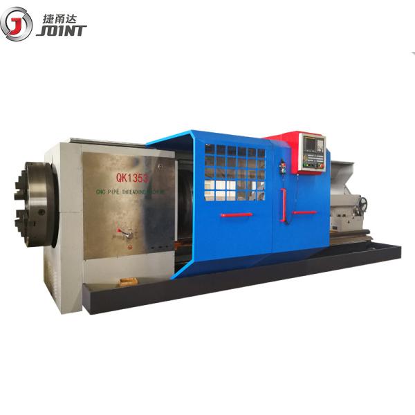 CNC Precision Heavy Duty Pipe Threading Lathe Machine Flat Bed Turning Centre