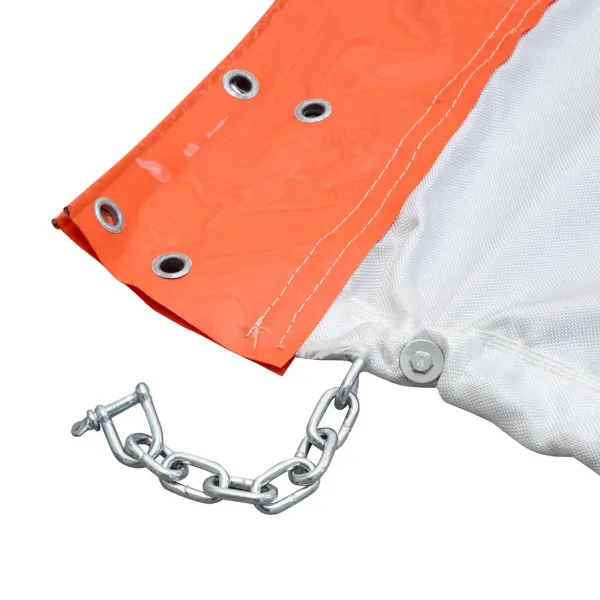 Permeable Aquatic Floating Silt Curtain For Aquatic Environments Eco Friendly Oil Spilling Boom PVC Floating Silt Curtain