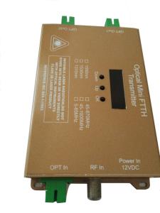 Two Output Port Mini Power Optical Transmitter 10mW 12mW With Automatic Monitoring System