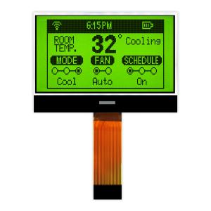 China 128X64 Monochrome COG LCD Module 3.3V MCU8080 ST7567 HTG12864T on sale