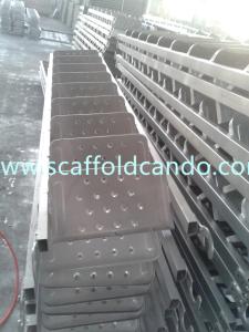 Quality Scaffolding ladder 9 steps Ringlock scaffold stair case 450*2370mm with 50mm hooks for Ringlock scaffold system for sale