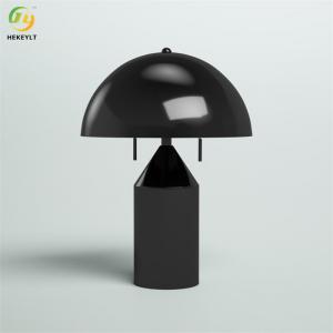 China D15 X H20.5'' Bedside Table Lamp 2 Light Heads Metal Black Desk on sale