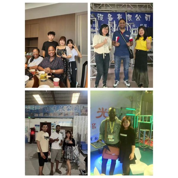 Adjustable Portable Stage Platform Modular System Square Red Finish Aluminum Alloy Stage