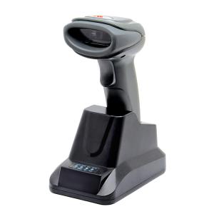 Quality Bluetooth BLE4.0 Wireless Barcode Scanner Data Matrix Code Reader With Charge Cradle for sale