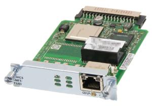 China VWIC Cisco Network Interface Modules VWIC3-1MFT-T1/E1 Voice WAN Interface Card on sale