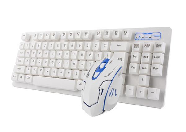 Buy 104 Key Ergonomic Wireless Keyboard And Mouse Combo With Nano USB Receiver  at wholesale prices