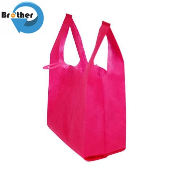 PP Polypropylene Spunbond Colorful Customizable Packaging Bags/Handbags/D Cut Bags/T-Shirt Bags/Non-Woven Bags/Nonwoven