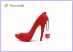 2.0 High heeled shoes personalised small USB Flash Memory Disk , Fashion 2D 3D