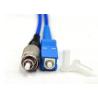 Buy cheap Plastic FC SC Optical Patch Cord 1 Meter Long 1 Core POF Type Black Color from wholesalers