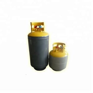 China Gas Refrigerant Recovery Cylinders , R22 R134 Safety Valve Refrigerant Recovery Tank on sale