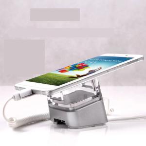 Quality COMER mobile display racks stands with alarm in good anti-theft function steady work for sale