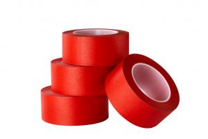 Quality High temperature stand Colorful PET polyester Self Adhesive Masking Tape For Cable wrapping for sale