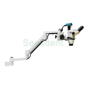 Quality 2.5X - 25X Clip Type LED Dental Microscope with Built-out Camera / Binocular Dental Operating Microscope for sale