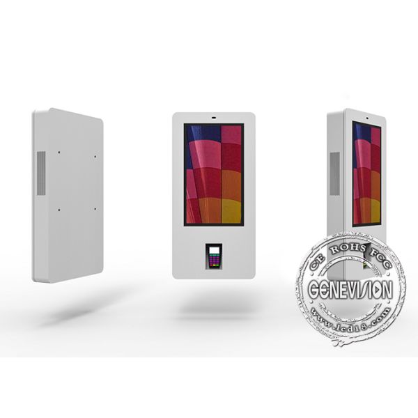 Apple VAS Gas Station Waterproof Self Service Kiosk Receipt Printing IP65 32 Inch With POS