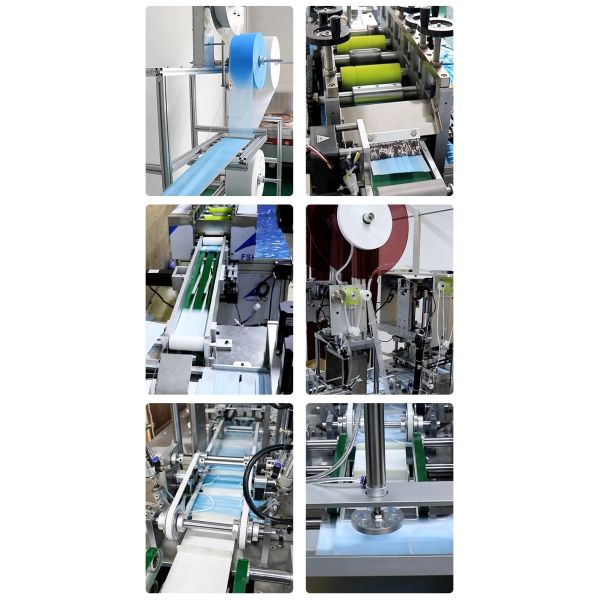 Industrial Earloop Fully Automatic Mask Making Machine