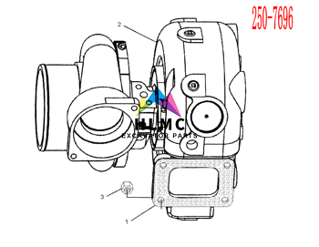 Turbocharger 250-7696 250-7699 10R-3759 175273 Turbo 140KW 152KW