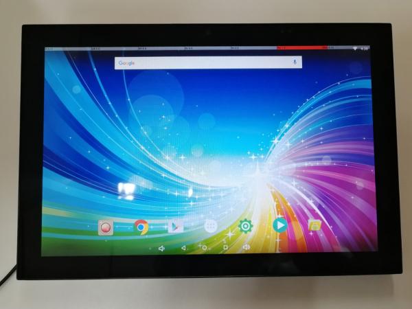 Buy SIBO 10.1'' POE Inwall Mount Tablet With NFC Reader LED Light Bar For Time Attendance at wholesale prices