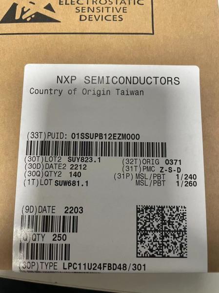 32bit 32kb Microcontroller Integrated Circuit Lpc11u24fbd48 301 IC Mcu Flash